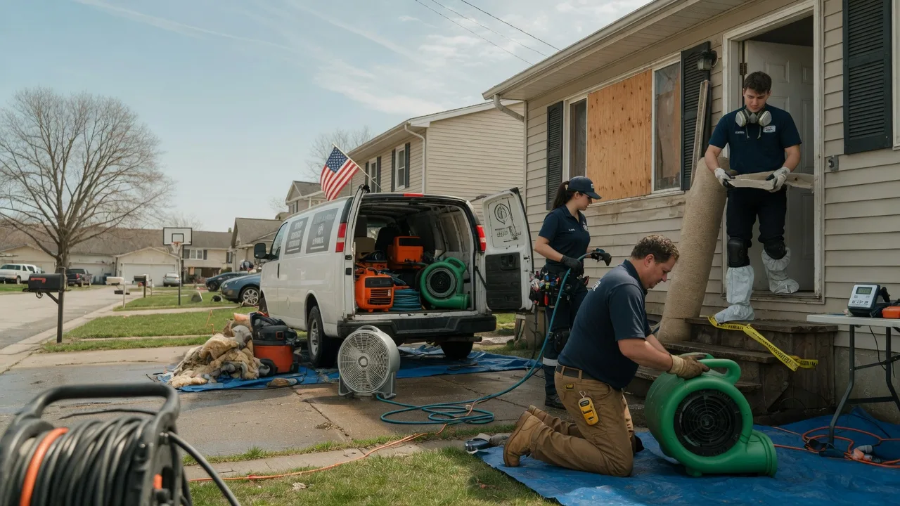 Water Damage Restoration in Rockford, IL near me